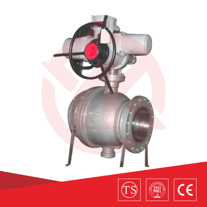 電動固定式法蘭球閥